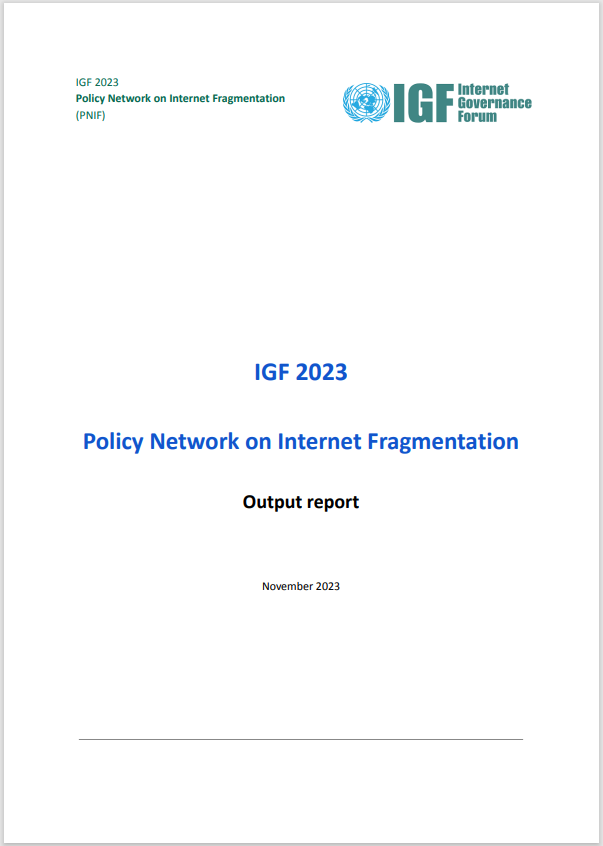 PNIF Report cover 2023